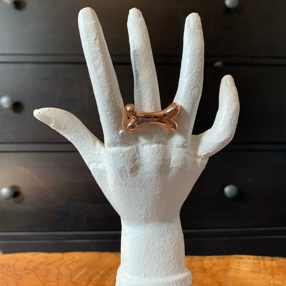 Rose Gold Bone Ring - Picture 2 of 2